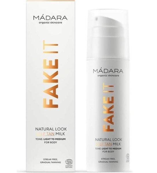 MÁDARA Önbarnító naptej Fake It (Natural Look Self-Tan Milk) 150 ml