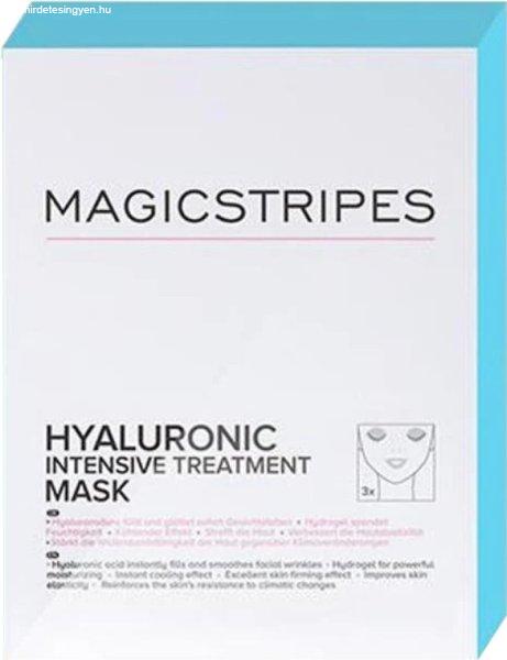 MAGICSTRIPES Hidratáló arcmaszk hialuronsavval (Hyaluronic Intensive Treatment
Mask) 3 db