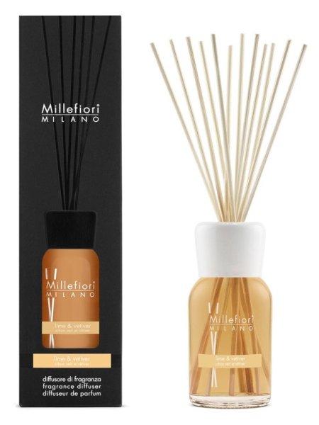 Millefiori Milano Aromadiffúzor Natural Lime & vetiver 500 ml