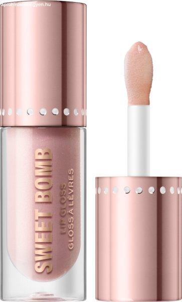 Revolution Szájfény Sweet Bomb (Lip Gloss) 4,5 ml Candyfloss Pink Glitter