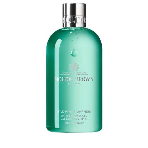 Molton Brown Fürdő és zuhanyzselé Wild Mint & Lavandin (Bath & Shower Gel)
300 ml