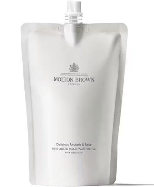 Molton Brown Csere utántöltő folyékony kézszappanhoz Delicious Rhubarb &
Rose (Fine Liquid Hand Wash Refill) 400 ml