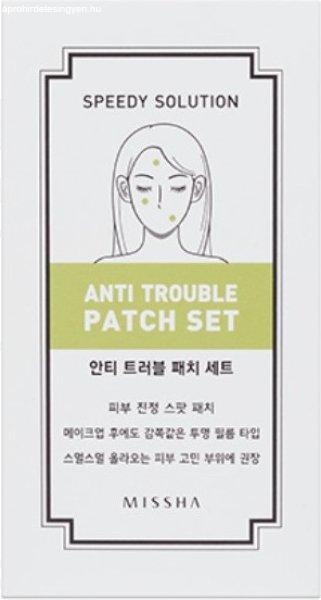 Missha Tapaszok problémás bőrre Speedy Solution (Anti Trouble Patch Set)