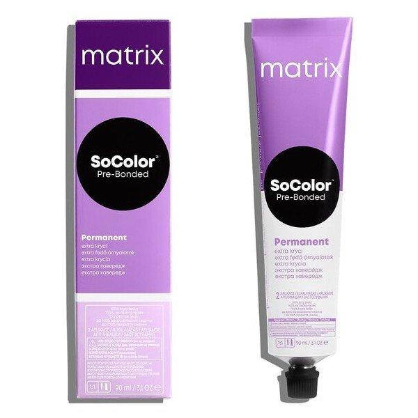 Matrix Permanens hajfesték SoColor (Pre-Bonded Permanent Extra Coverage Hair
Color) 90 ml 506NV - Dark Blond Nature Violet