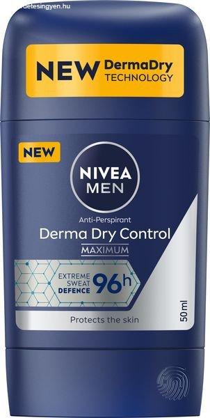 Nivea Szilárd izzadásgátló férfiaknak Men Derma Dry Control 50 ml