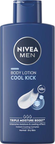 Nivea Testápoló tej férfiaknak Cool Kick (Body Lotion) 400 ml