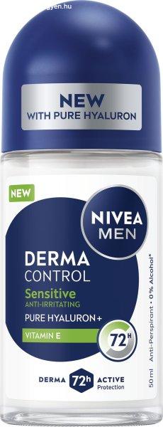 Nivea Golyós izzadásgátló Men Derma Control Sensitive (Antiperspirant) 50 ml