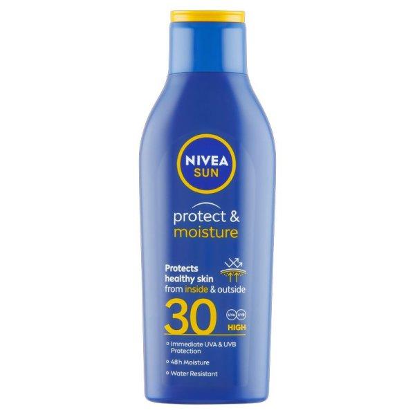 Nivea Hidratáló naptej SPF 30 (Moisture Sun Lotion) 200 ml