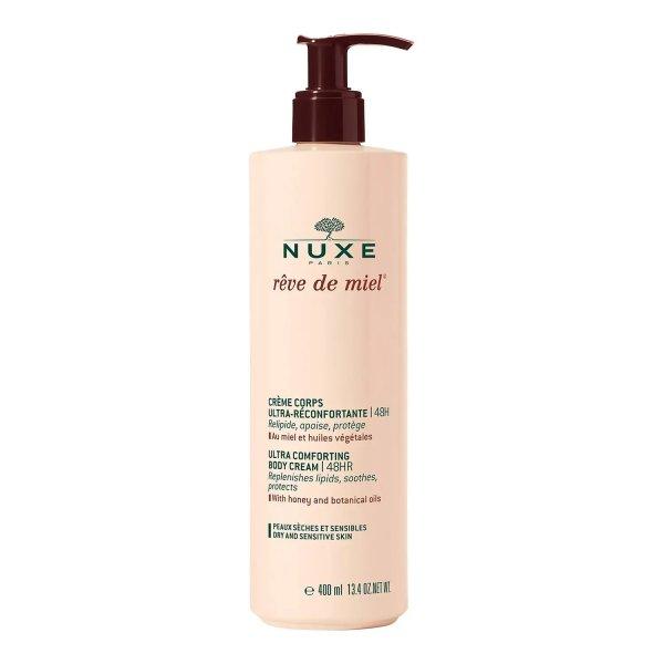 Nuxe Nyugtató testápoló krém száraz és érzékeny bőrre Reve de Miel
(Comforting Body Cream) 400 ml