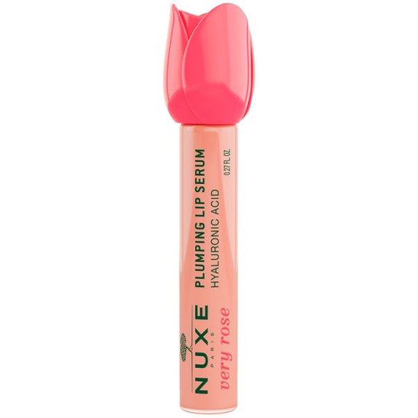 Nuxe Volumennövelő ajakszérum Very Rose (Plumping Lip Serum) 8 ml