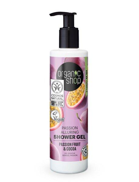 Organic Shop Csábító tusfürdő Maracuja és kakaó (Passion Alluring Shower
Gel) 280 ml