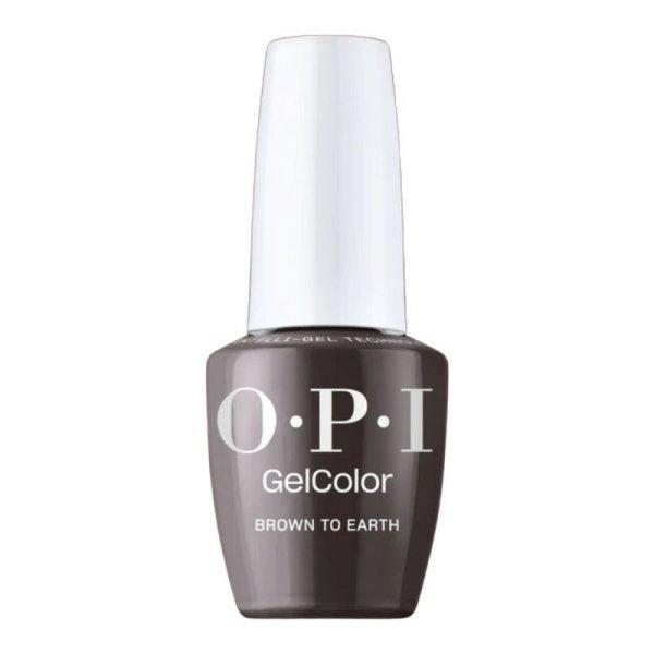 OPI Zselés körömlakk GelColor 15 ml Brown To Earth