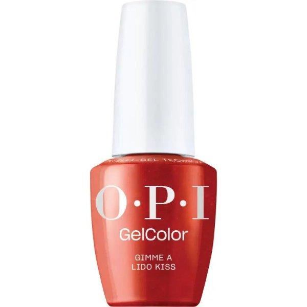 OPI Zselés körömlakk GelColor 15 ml Gimme a Lido Kiss