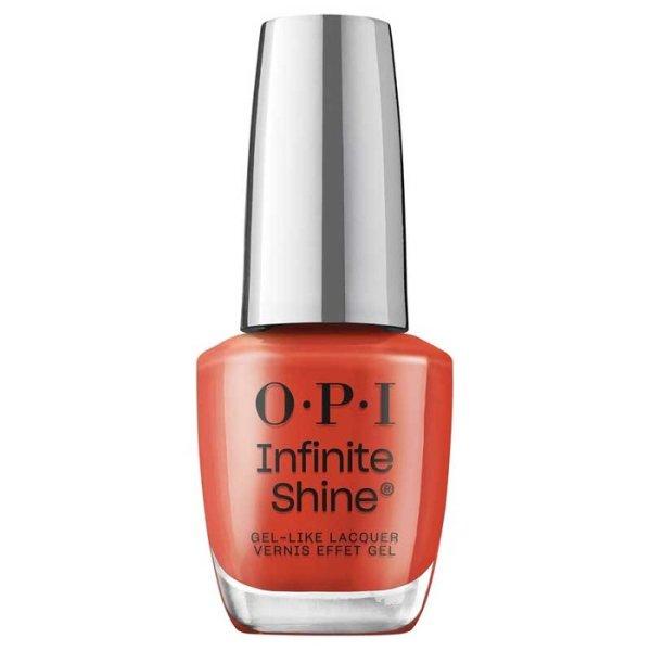 OPI Gél hatású körömlakk Infinite Shine (Gel-Like Lacquer) 15 ml Knock
'Em Red