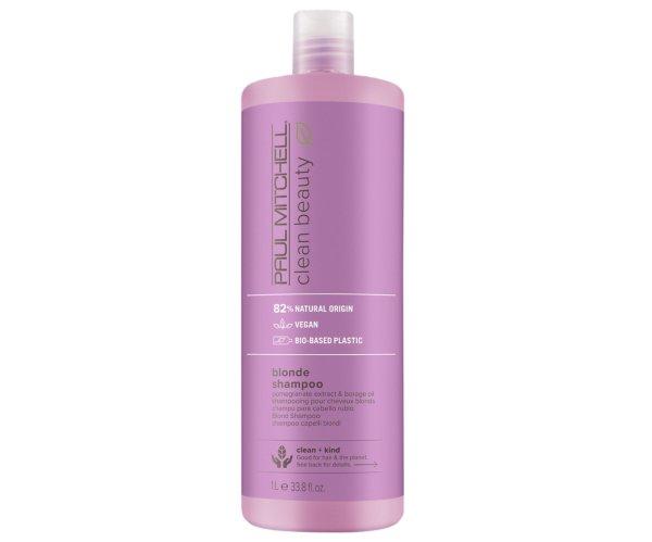 Paul Mitchell Sárga hajtónust semlegesítő sampon Clean Beauty (Blonde
Shampoo) 1000 ml