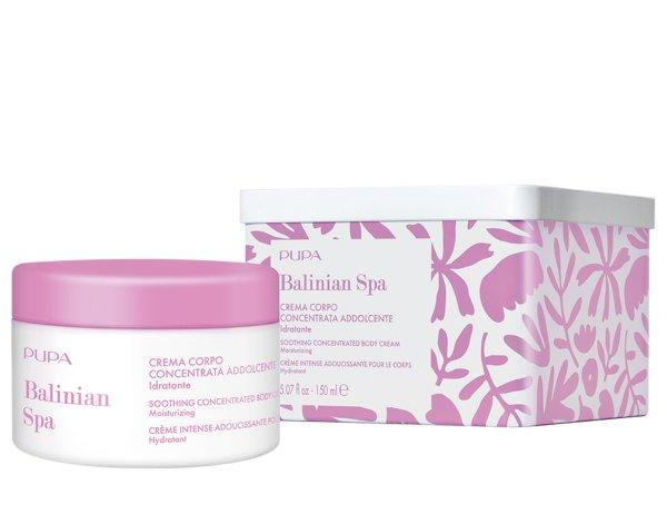PUPA Milano Nyugtató testápoló krém dobozban Balinian Spa (Soothing
Concentrated Body Cream) 150 ml