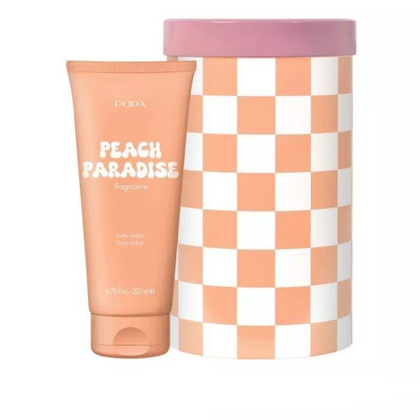 PUPA Milano Testápoló tej Peach Paradise Happy Box (Body Lotion) 200 ml