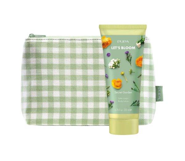PUPA Milano Testápoló tej táskával Secret Garden Let`s Bloom (Body Lotion)
200 ml