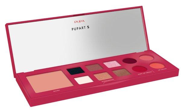 PUPA Milano Arcpaletta Pupart Small Burgundy (Palette) 11,4 g