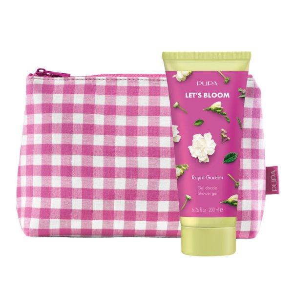 PUPA Milano Tusfürdő táskával Royal Garden Let`s Bloom (Shower Gel) 200 ml
