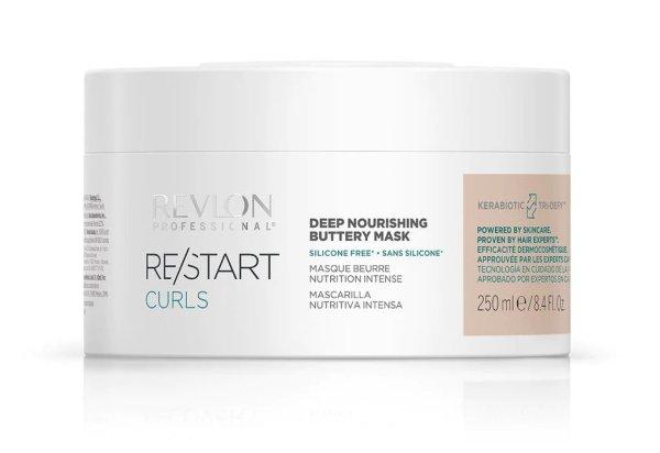 Revlon Professional Tápláló maszk göndör és hullámos hajra Restart Curls
(Nourishing Buttery Mask) 250 ml