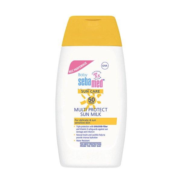 Sebamed Parfümmentes naptej OF 50+ Baby (Multi Protect Sun Milk) 200 ml