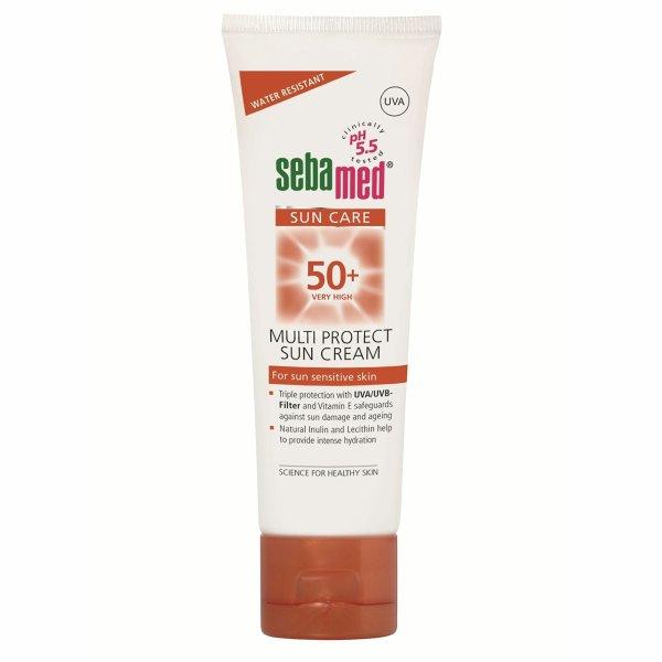 Sebamed Fényvédő krém OF 50+ (Multi Protect Sun Cream) 75 ml