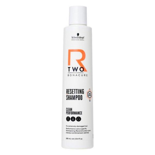 Schwarzkopf Professional Sampon rendkívül sérült hajra R-Two Bonacure
(Resetting Shampoo) 250 ml