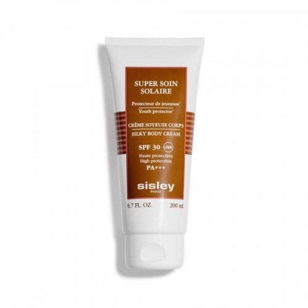 Sisley Fényvédő krém SPF 30 Super Soin Solaire (Silky Body Cream) 200 ml