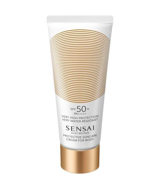 Sensai Védő testápoló krém SPF 50 Silky Bronze (Protective Suncare Cream
For Body) 150 ml