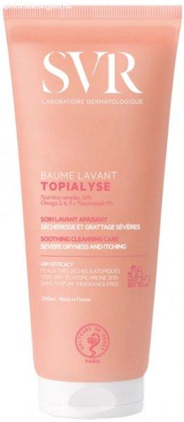 SVR Tisztító balzsam nagyon száraz és atópiás bőrre Topialyse (Cleansing
Balm) 200 ml