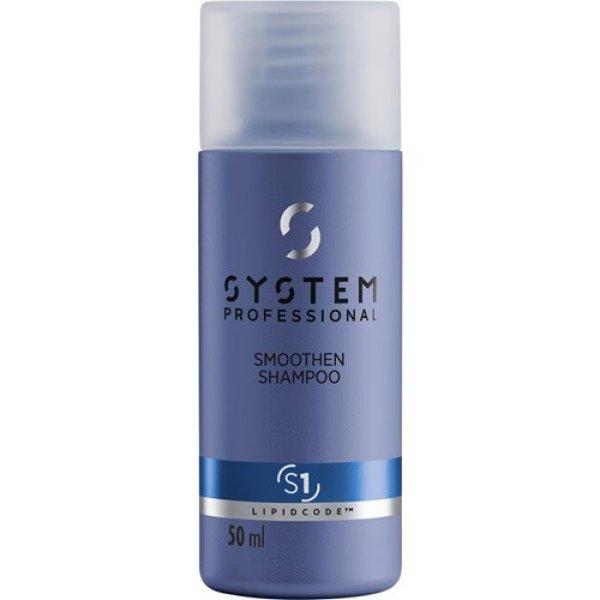 System Professional Sampon rakoncátlan és kreppes hajra Smoothen (Shampoo) 50
ml