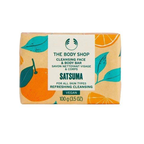 The Body Shop Szilárd szappan arcra és testre Satsuma (Cleansing Face & Body
Bar) 100 g