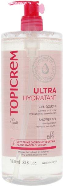 Topicrem Zuhanyzselé érzékeny és száraz bőrre Ultra-Moisturizing (Shower
Gel) 1000 ml
