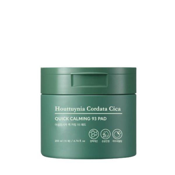 Tony Moly Bőrnyugtató tamponok Houttuynia Cordata Cica (Quick Calming 93 Pad)
70 db