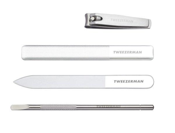 Tweezerman Manikűr készlet üvegreszelőkkel Glass Manicure Set