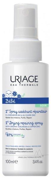 Uriage Bőrkiszárító és nyugtató spray Bébé (1st Drying Repairing Spray)
100 ml
