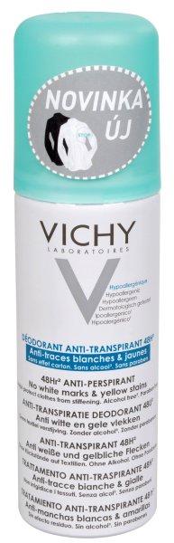 Vichy 48 órás dezodor izzadásgátló spray fehér és sárga foltok ellen 125
ml
