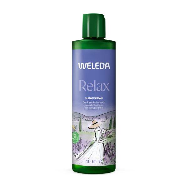 Weleda Levendula tusfürdő krém Relax (Shower Cream) 400 ml