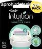 Wilkinson Sword Cserefej Intuition Sensitive Care 6 db