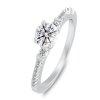 Brilio Silver Gyengd ezst gyr cirknium kvekkel RI139W 