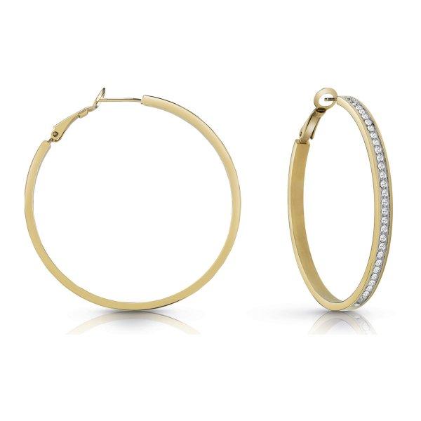 Guess Luxus aranyozott fülbevaló kristályokkal Color My Day JUBE02247JWYGT/U