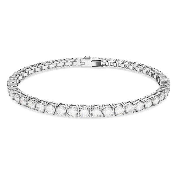 Swarovski Időtlen karkötő cirkónium kövekkel Matrix Tennis 5648937 15,5 cm
