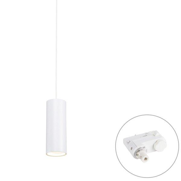 Design függőlámpa fehér színben, sínadapterrel, 3 fázisú - 3 fázisú
Tubo