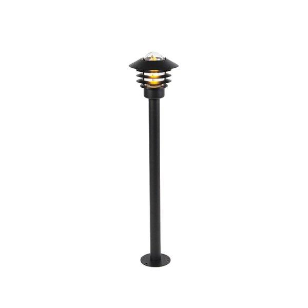 Modern kültéri lámpa fekete 100 cm IP44 - Prato