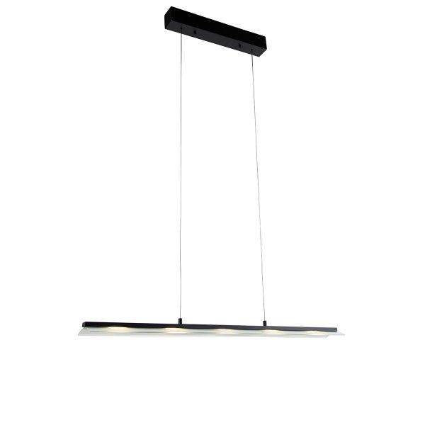 Design függőlámpa fekete, beépített, dimmelhető LED-del, 3 fokozatú
Easylift rendszerrel - Nele
