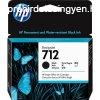 HP Nr.712 (3ED71A) eredeti fekete tintapatron, 80ml