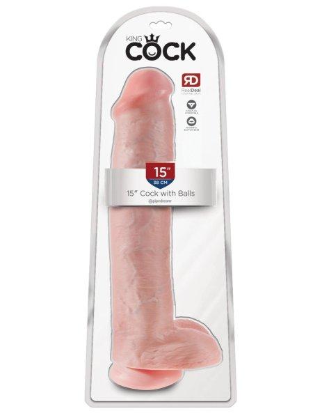  15" Cock with Balls  Light 