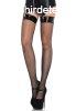 Leg Avenue Vinyl Top Fishnet Thigh Highs