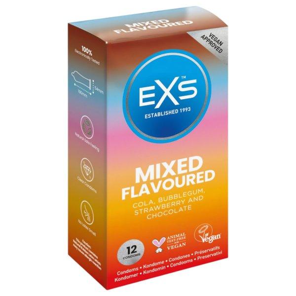 EXS MIXED VEGÁN ÓVSZER VEGYES ÍZEKBEN- 12 DARABOS